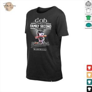 Snoopy God first family second the Chicago White Sox baseball shirt0