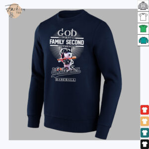 Snoopy God first family second the Chicago White Sox baseball shirt2
