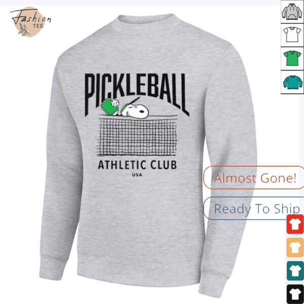 Snoopy Pickleball Champion Raglan Shirt