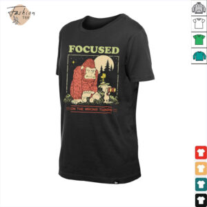 Snoopy and Woodstock and Bigfoot focused on the wrong things shirt
