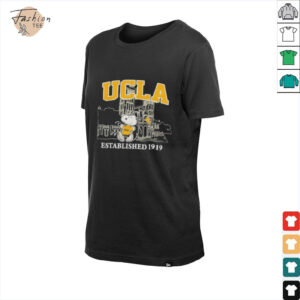 Snoopy and woodstock UCLA Bruins established 1919 shirt