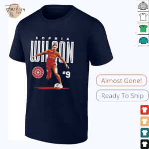 Sophia Wilson Portland Thorns FC bitmap shirt