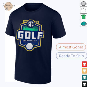 Southeastern Conference 2025 Sec Golf Championship Logo T Shirt