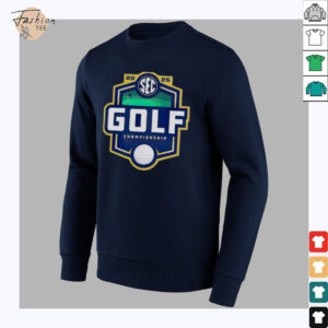 Southeastern Conference 2025 Sec Golf Championship Logo T Shirt