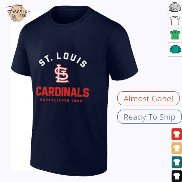 St. Louis Cardinals logo established 1882 shirt