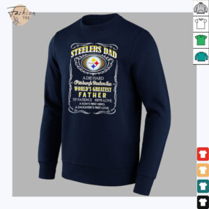 Steelers Dad a die hard Pittsburgh Steelers fan World’s Greatest...