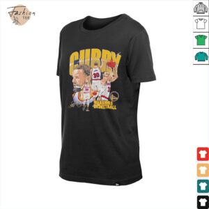 Steph Curry Golden State Warriors collage shirt
