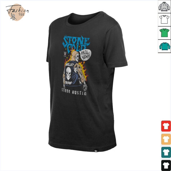 Stone Cold  Steve Austin Ripple Junction Skeleton T Shirt