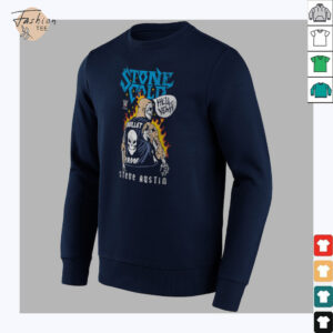 Stone Cold Steve Austin Ripple Junction Skeleton T Shirt3
