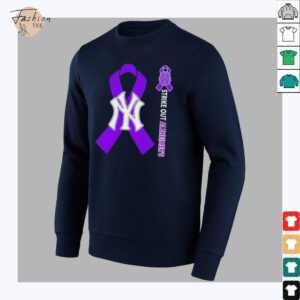 Strike out Alzheimer’s New York Yankees T Shirt