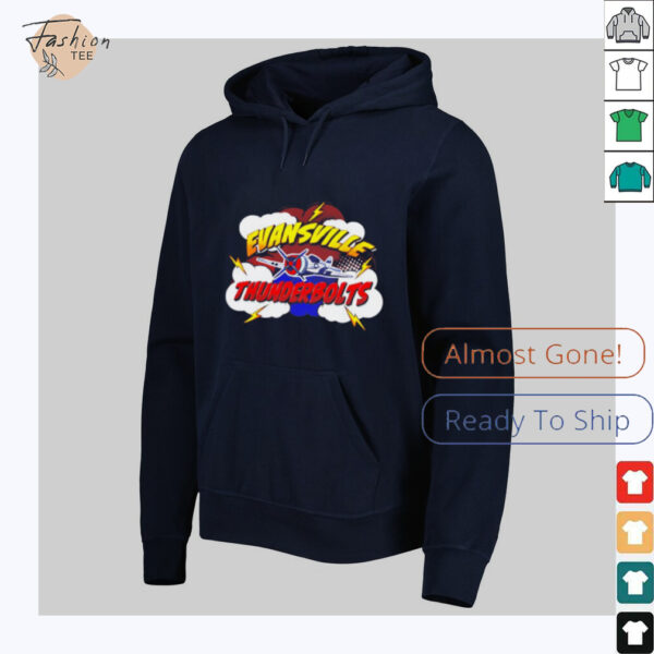 Super Hero Evansville Thunderbolts Hockey shirt