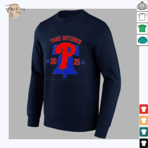 Take october Philadelphia Phillies logo 2025 shirt