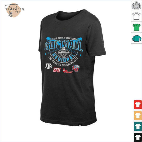 Texas A&M SFU Marist Red Foxes Liberty Flames NCAA Division I Softball Regional 2025 shirt