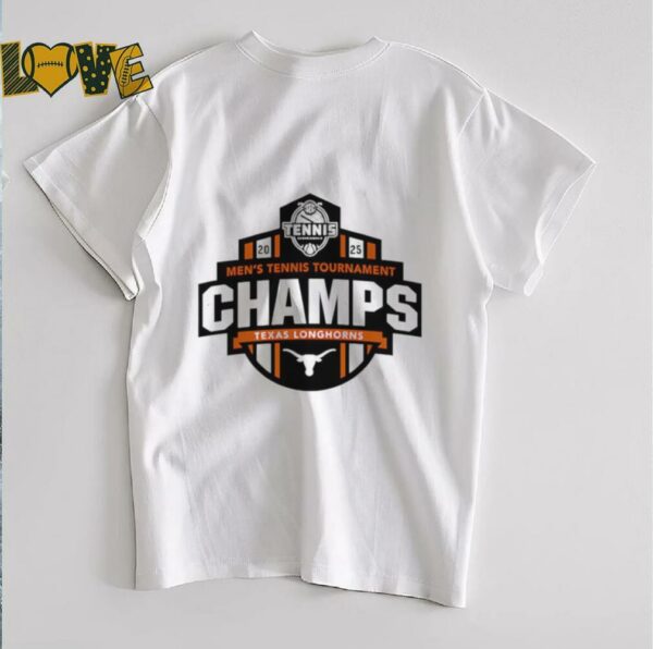 Texas Longhorns 2025 SEC Men’s Tennis Tournament Champions shirt
