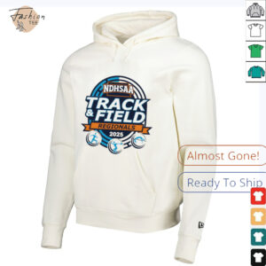 The 2025 NDHSAA Class B Southwest Region Track Field logo shirt3