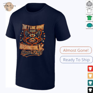 The 7 Line Army 2025 Washington DC road trip shirt