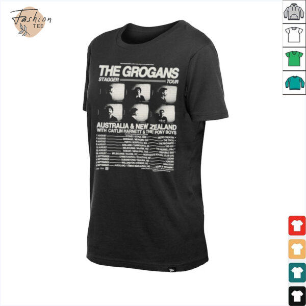 The Grogans Stagger Tour 2025 Australia And New Zealand T shirts