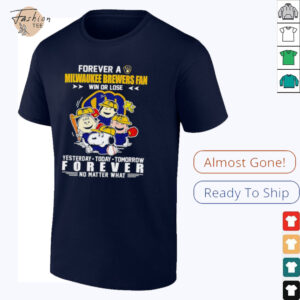 The Peanuts forever a Milwaukee Brewers fan win or lose...