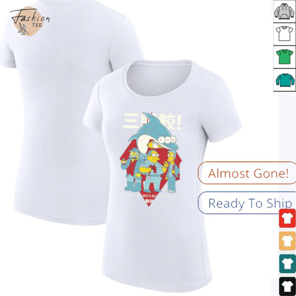 The Simpsons Jaws Parody Shirt