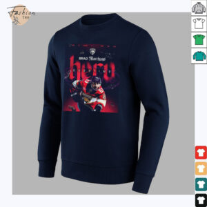 There goes our herooo Brad Marchand Florida Panther shirt3