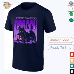 Toothless and Hiccup from How to Train Your Dragon shirt