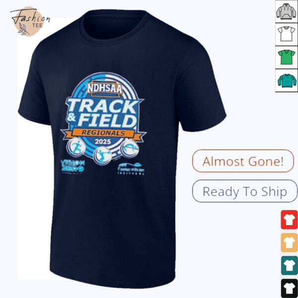 Track and Field Regionals NDHSAA 2025 shirt