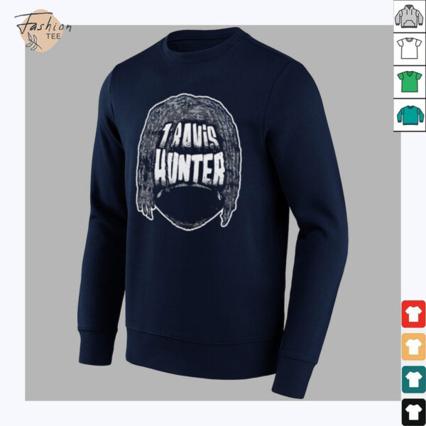 Travis Hunter Jacksonville Silhouette big face shirt