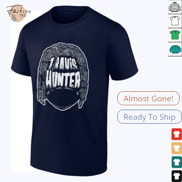 Travis Hunter Jacksonville Silhouette big face shirt