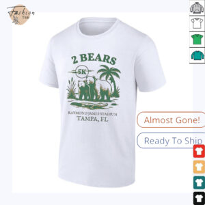 Two bears Raymond James Stadium Tampa FL shirt3