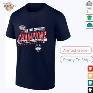UConn Huskies 2025 Big East Softball Champions shirt1
