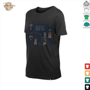 UConn Huskies Comfort Colors Vault Basketball Uniform History T Shirt