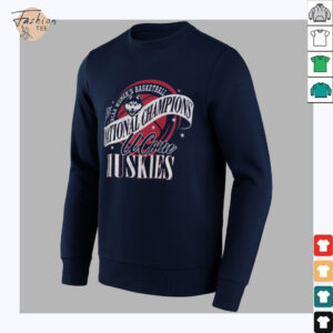 UConn Huskies Women’s Navy 2025 NCAA Women’s Basketball National Champions...
