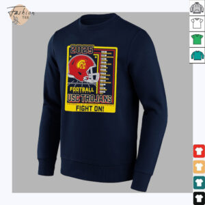 USC Trojans Football 2025 Big10 fight on shirt