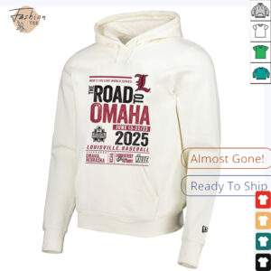 University of Louisville Baseball 2025 College World Series The Road To Omaha shirt3 1