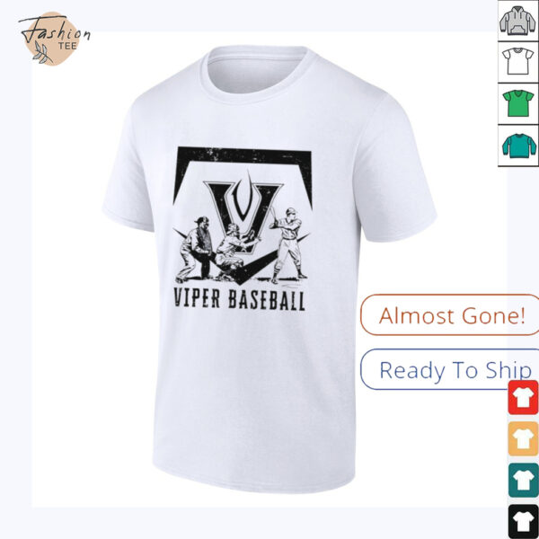 Vandegrift Vipers Baseball Batter logo shirt