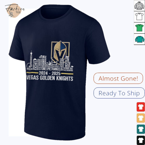 Vegas Golden Knights 2024 2025 Skyline City shirt