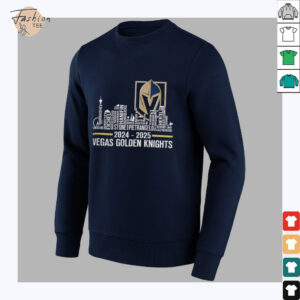 Vegas Golden Knights 2024 2025 Skyline City shirt3