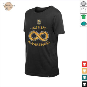 Vegas Golden Knights Autism Awareness 2025 Hockey shirt