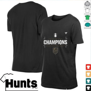 Vegas Golden Knights Fanatics 2025 Pacific Division Champions T Shirt