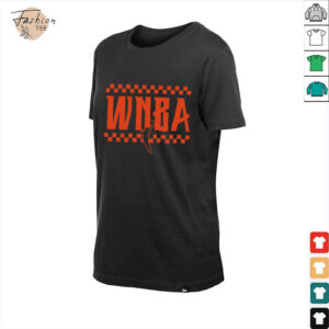 WNBA Unisex Rock & Roll Collection Mineral Wash Cropped T...