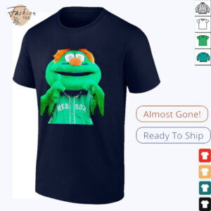 Wally the Green Monster Boston Red Sox mascot shirt