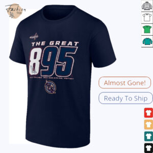 Washington Capitals Alexander Ovechkin Fanatics Athletic NHL All Time Leading...