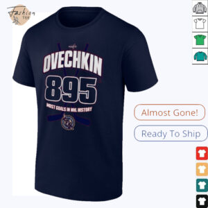 Washington Capitals Alexander Ovechkin NHL All Time Leading Goal Scorer...