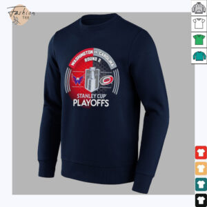 Washington Capitals vs. Carolina Hurricanes Inglasco 2025 Stanley Cup Playoffs...