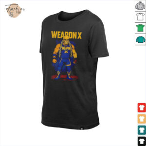 Weapon X Wrestling shirt2