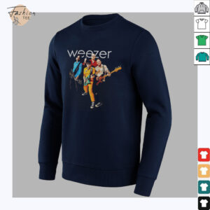 Weezer Band Photo T Shirt2