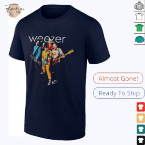 Weezer Band Photo T Shirt3
