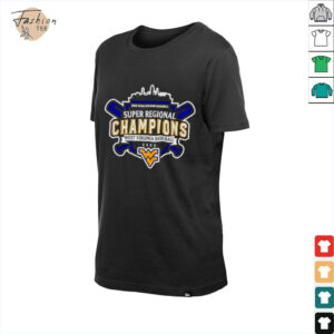 West Virginia Mountaineers 2025 NCAA D1 Super Regionals Champions logo...