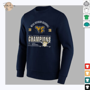 West Virginia Mountaineers 2025 NCAA Division Baseball Super Regionals Champions shirt3 1