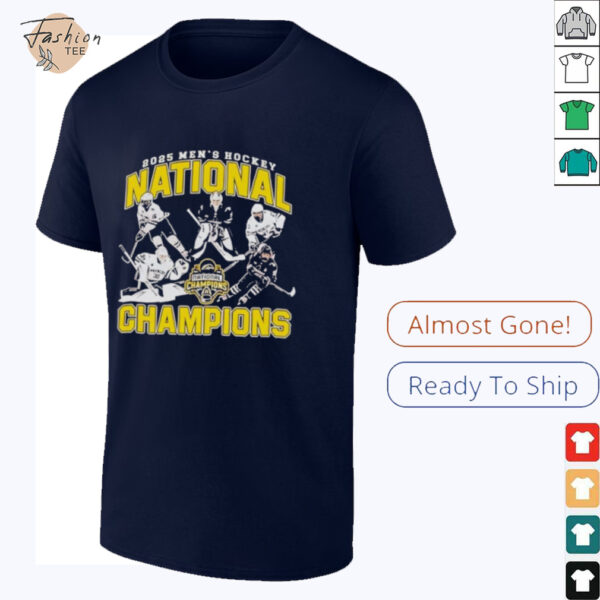 Western Michigan Broncos 2025 Mens Hockey National Champions Got The W Frozen Four Logo T shirt